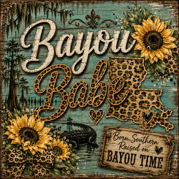 Bayou babe design